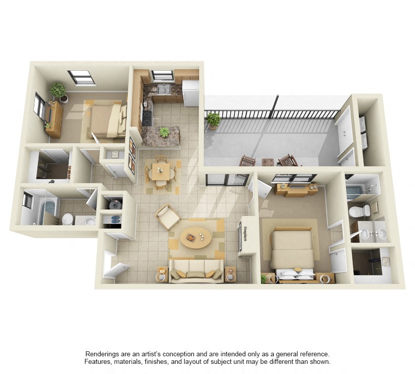 B4 - Martinique floor plan